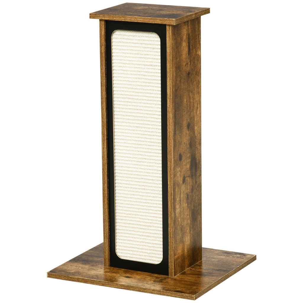 Wooden/ Elegant - Double Sided Scratch Post